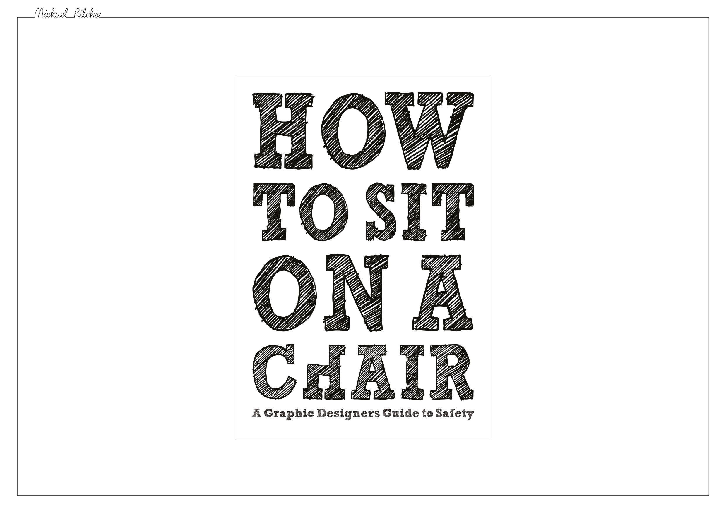 How to Sit on a Chair front cover